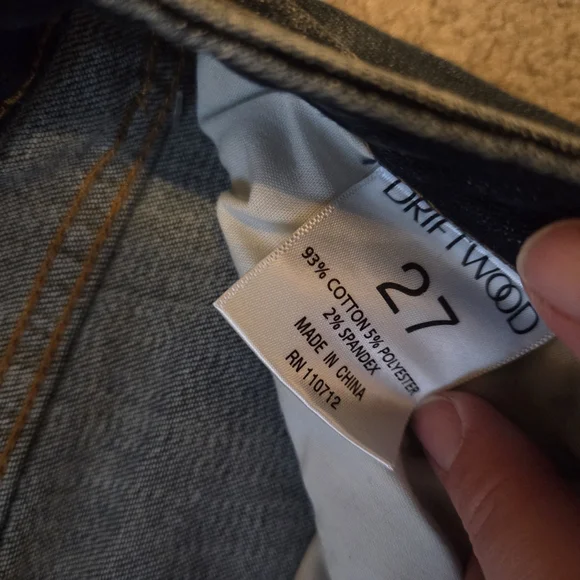 Driftwood Colette Cropped Embroidered Jeans - Picture 3 of 6